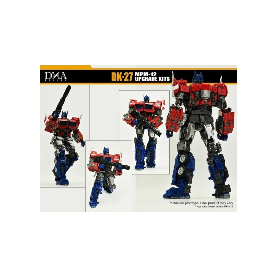 DNA Design DK-27 Upgrade Kit For Transformers Masterpiece Movie Series MPM-12 Optimus Prime 3 DNA Design DK-27 Upgrade Kit For Transformers Masterpiece Movie Series MPM-12 Optimus Prime - Image 3