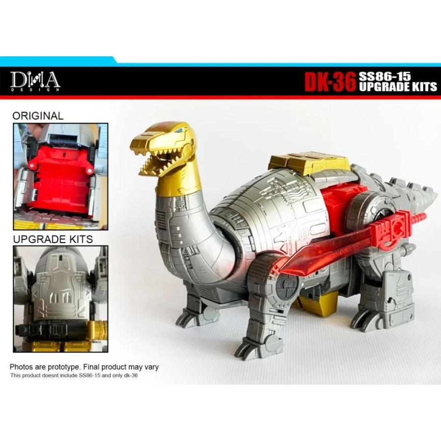 DNA Design DK-36 Upgrade Kit For Transformers Studio Series 86-15 Sludge 6 DNA Design DK-36 Upgrade Kit For Transformers Studio Series 86-15 Sludge - Image 6