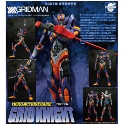 Evolution Toy Hero Action Figure Denko Choujin Gridman SSSS.Gridman Grid Knight