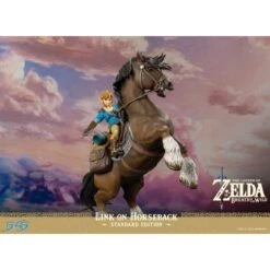 First 4 Figures The Legend Of Zelda Breath Of The Wild Link On Horseback -Japan World Negozio first 4 figures the legend of zelda breath of the wild link on horseback 10