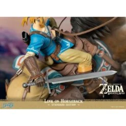 First 4 Figures The Legend Of Zelda Breath Of The Wild Link On Horseback -Japan World Negozio first 4 figures the legend of zelda breath of the wild link on horseback 16