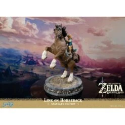 First 4 Figures The Legend Of Zelda Breath Of The Wild Link On Horseback -Japan World Negozio first 4 figures the legend of zelda breath of the wild link on horseback 2