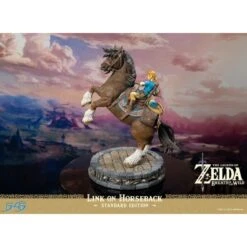 First 4 Figures The Legend Of Zelda Breath Of The Wild Link On Horseback -Japan World Negozio first 4 figures the legend of zelda breath of the wild link on horseback 3