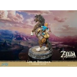 First 4 Figures The Legend Of Zelda Breath Of The Wild Link On Horseback -Japan World Negozio first 4 figures the legend of zelda breath of the wild link on horseback 4