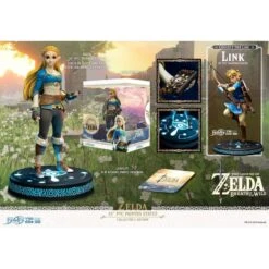 First 4 Figures The Legend Of Zelda Breath Of The Wild Princess Zelda Collector's Edition -Japan World Negozio first 4 figures the legend of zelda breath of the wild princess zelda collector s edition 16