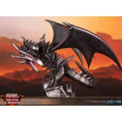 First 4 Figures Yu-Gi-Oh! Red-Eyes Black Dragon Black Edition -Japan World Negozio first 4 figures yu gi oh red eyes black dragon black edition 9