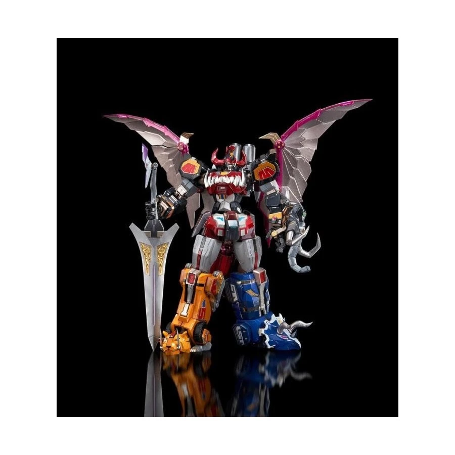Flame Toys Mighty Morphin Power Rangers Go! Kara Kuri Combine Dino Megazord 4 Flame Toys Mighty Morphin Power Rangers Go! Kara Kuri Combine Dino Megazord - Image 4