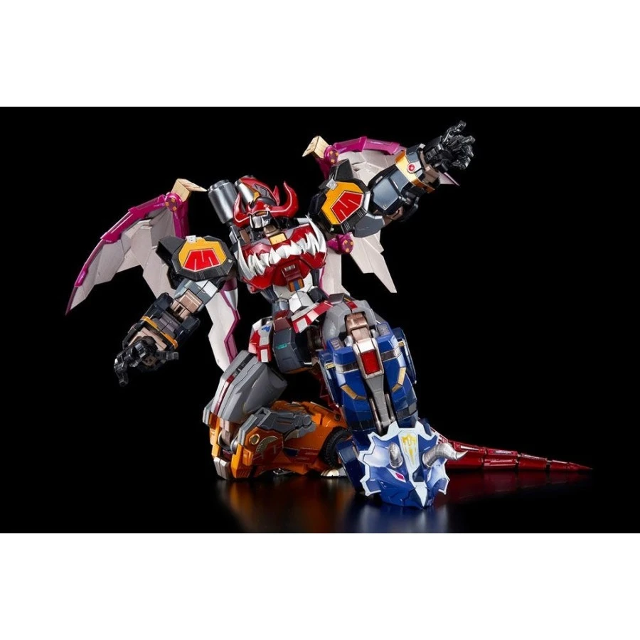 Flame Toys Mighty Morphin Power Rangers Go! Kara Kuri Combine Dino Megazord 10 Flame Toys Mighty Morphin Power Rangers Go! Kara Kuri Combine Dino Megazord - Image 10