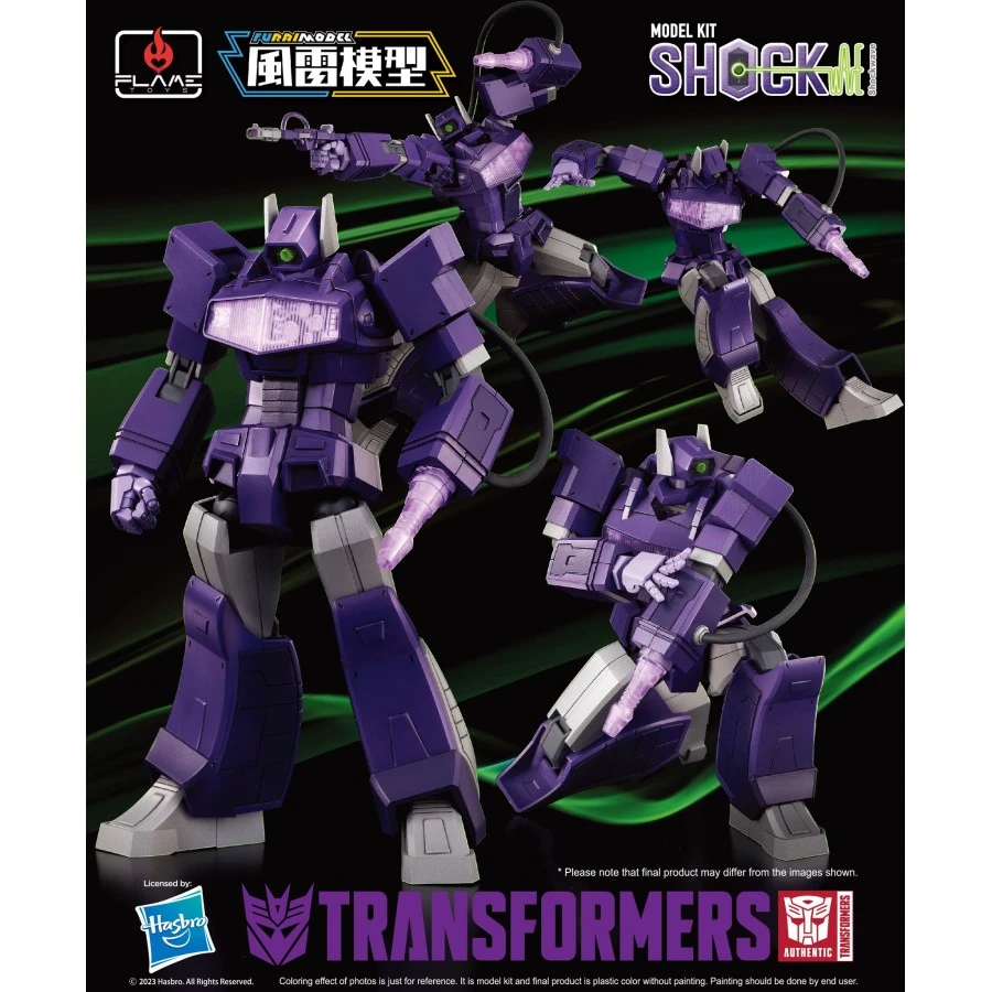 Flame Toys Model Kit Series Transformers Shockwave G1 Version 1 Flame Toys Model Kit Series Transformers Shockwave G1 Version