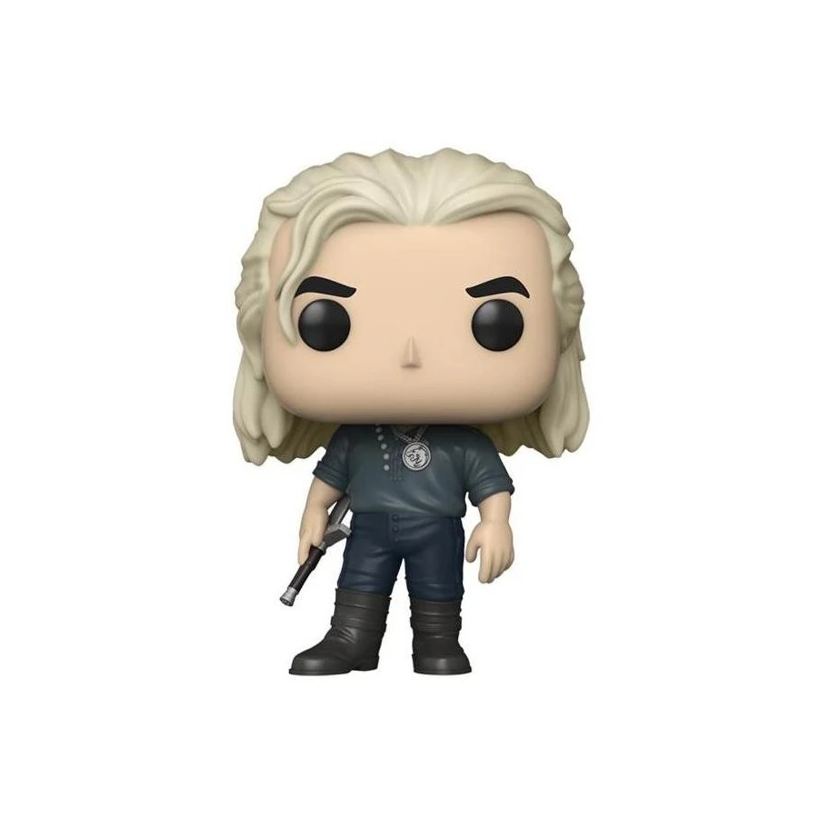 Funko POP! Television 1168 The Witcher Geralt Funko 2021 Summer Convention Limited Edition Exclusive 1 Funko POP! Television 1168 The Witcher Geralt Funko 2021 Summer Convention Limited Edition Exclusive