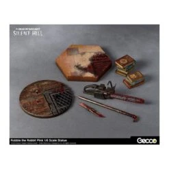 Gecco Silent Hill X Dead By Daylight Robbie The Rabbit Pink Version 1/6 Scale -Japan World Negozio gecco silent hill x dead by daylight robbie the rabbit pink version 16 scale 14