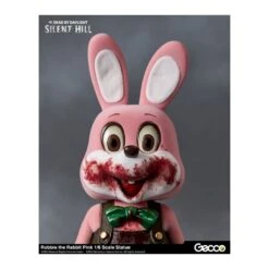 Gecco Silent Hill X Dead By Daylight Robbie The Rabbit Pink Version 1/6 Scale -Japan World Negozio gecco silent hill x dead by daylight robbie the rabbit pink version 16 scale 6