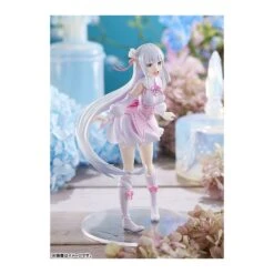 Good Smile Company POP Up Parade Re:Zero Starting Life In Another World Emilia Memory Snow Version -Japan World Negozio good smile company pop up parade rezero starting life in another world emilia memory snow version 3