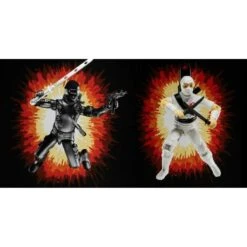 Hasbro G.I. Joe Retro Collection Snake Eyes & Storm Shadow Hasbro Pulse Exclusive Set