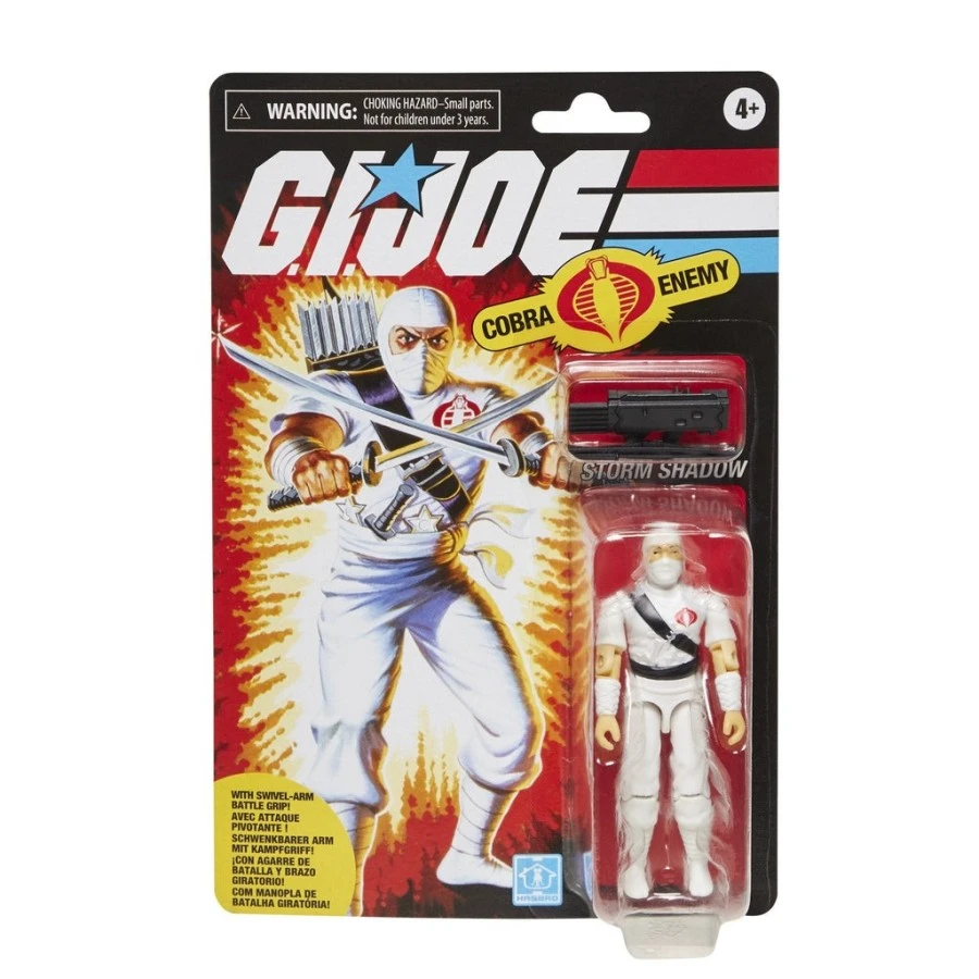 Hasbro G.I. Joe Retro Collection Snake Eyes & Storm Shadow Hasbro Pulse Exclusive Set 10 Hasbro G.I. Joe Retro Collection Snake Eyes & Storm Shadow Hasbro Pulse Exclusive Set - Image 10