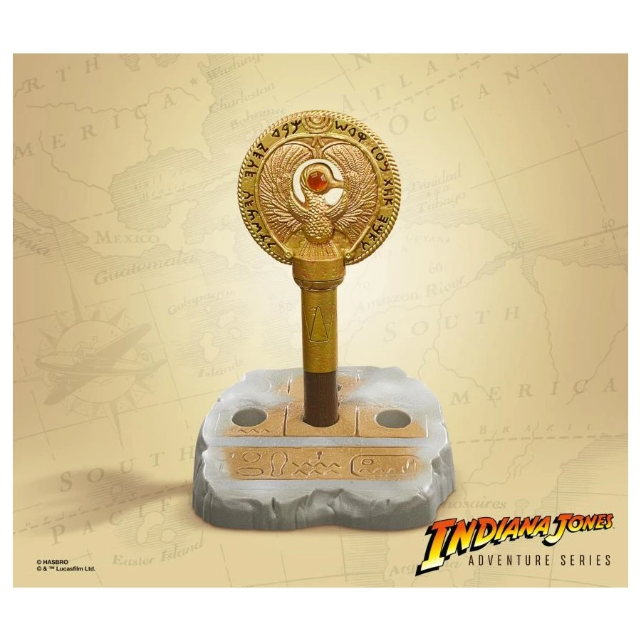 Hasbro Indiana Jones Adventure Series Premium Artifacts Staff Of Ra Talisman 2 Hasbro Indiana Jones Adventure Series Premium Artifacts Staff Of Ra Talisman - Image 2