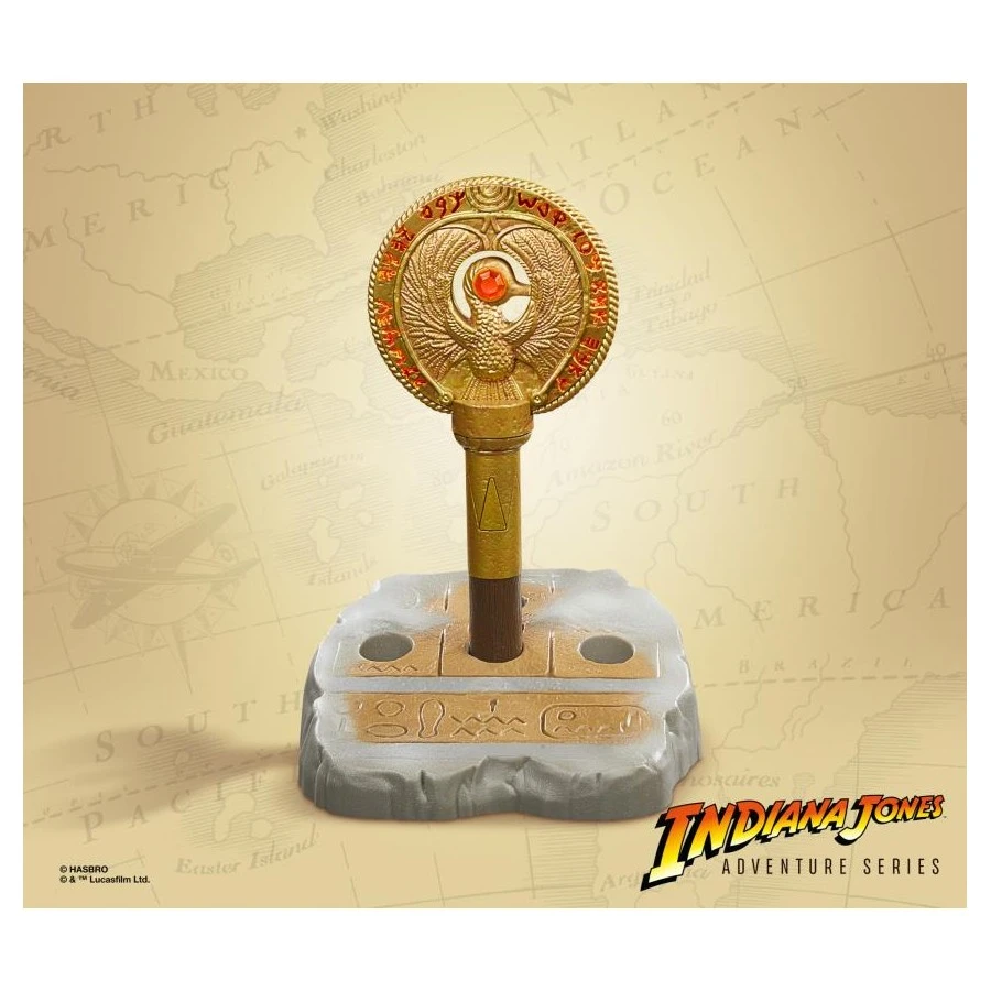 Hasbro Indiana Jones Adventure Series Premium Artifacts Staff Of Ra Talisman 3 Hasbro Indiana Jones Adventure Series Premium Artifacts Staff Of Ra Talisman - Image 3