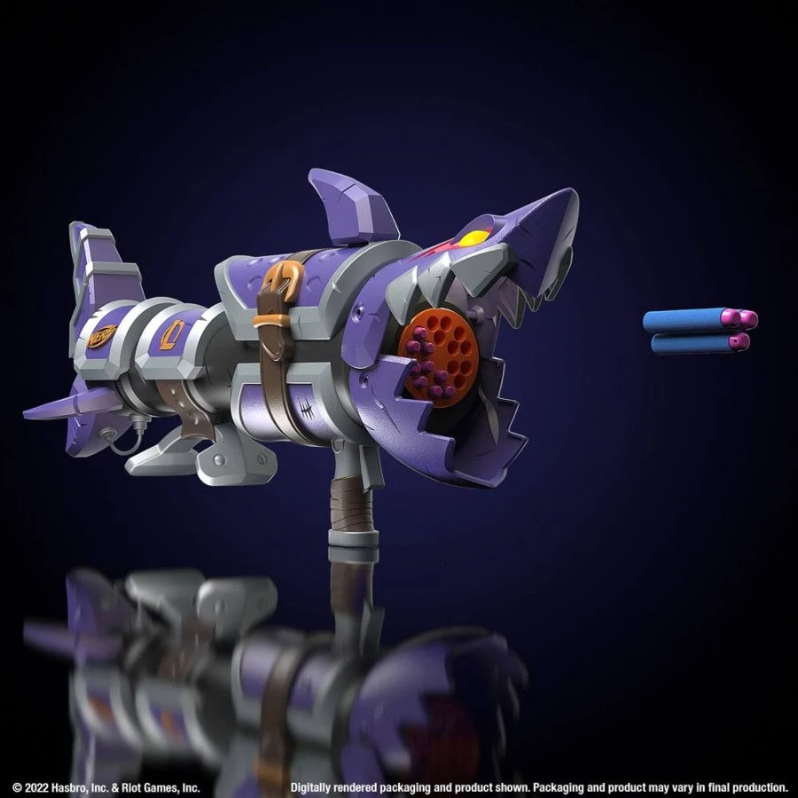 Hasbro League Of Legends NERF LMTD Jinx Fishbones Blaster 10 Hasbro League Of Legends NERF LMTD Jinx Fishbones Blaster - Image 10