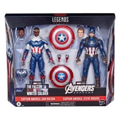 Hasbro Marvel Legends The Falcon And The Winter Soldier & Avengers Endgame Captain America Two Pack -Japan World Negozio hasbro marvel legends the falcon and the winter soldier avengers endgame captain america two pack 10
