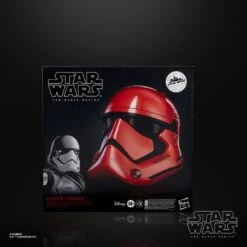 Hasbro Star Wars The Black Series Replica 1/1 Electronic Helmet Captain Cardinal -Japan World Negozio hasbro star wars the black series replica 11 electronic helmet captain cardinal 6
