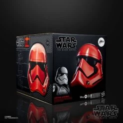 Hasbro Star Wars The Black Series Replica 1/1 Electronic Helmet Captain Cardinal -Japan World Negozio hasbro star wars the black series replica 11 electronic helmet captain cardinal 8