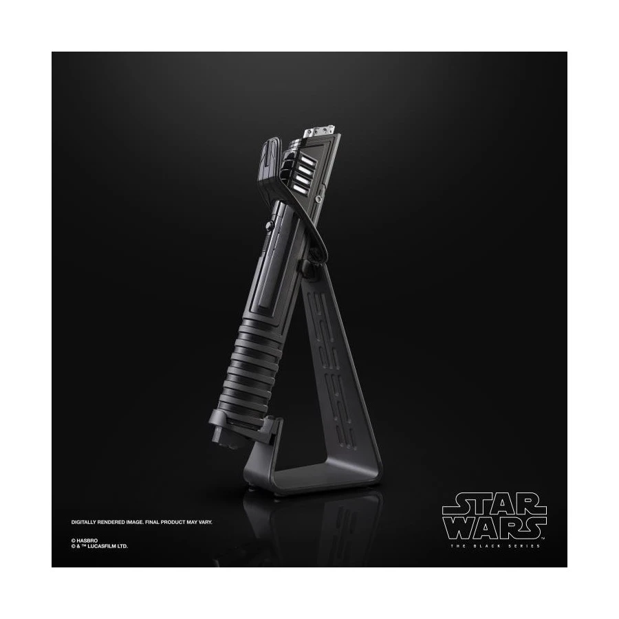 Hasbro Star Wars The Black Series Replica 1/1 Force FX Elite Lightsaber Mandalorian Darksaber 4 Hasbro Star Wars The Black Series Replica 1/1 Force FX Elite Lightsaber Mandalorian Darksaber - Image 4