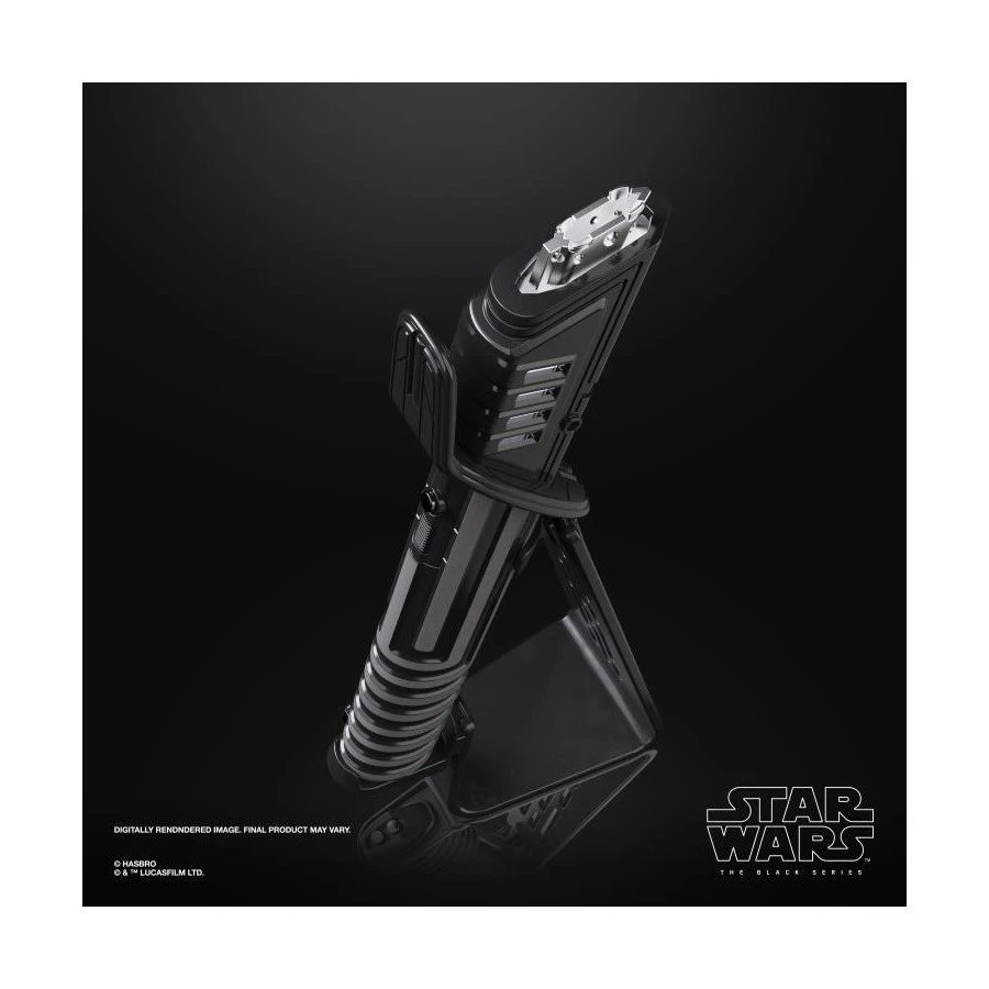 Hasbro Star Wars The Black Series Replica 1/1 Force FX Elite Lightsaber Mandalorian Darksaber 5 Hasbro Star Wars The Black Series Replica 1/1 Force FX Elite Lightsaber Mandalorian Darksaber - Image 5