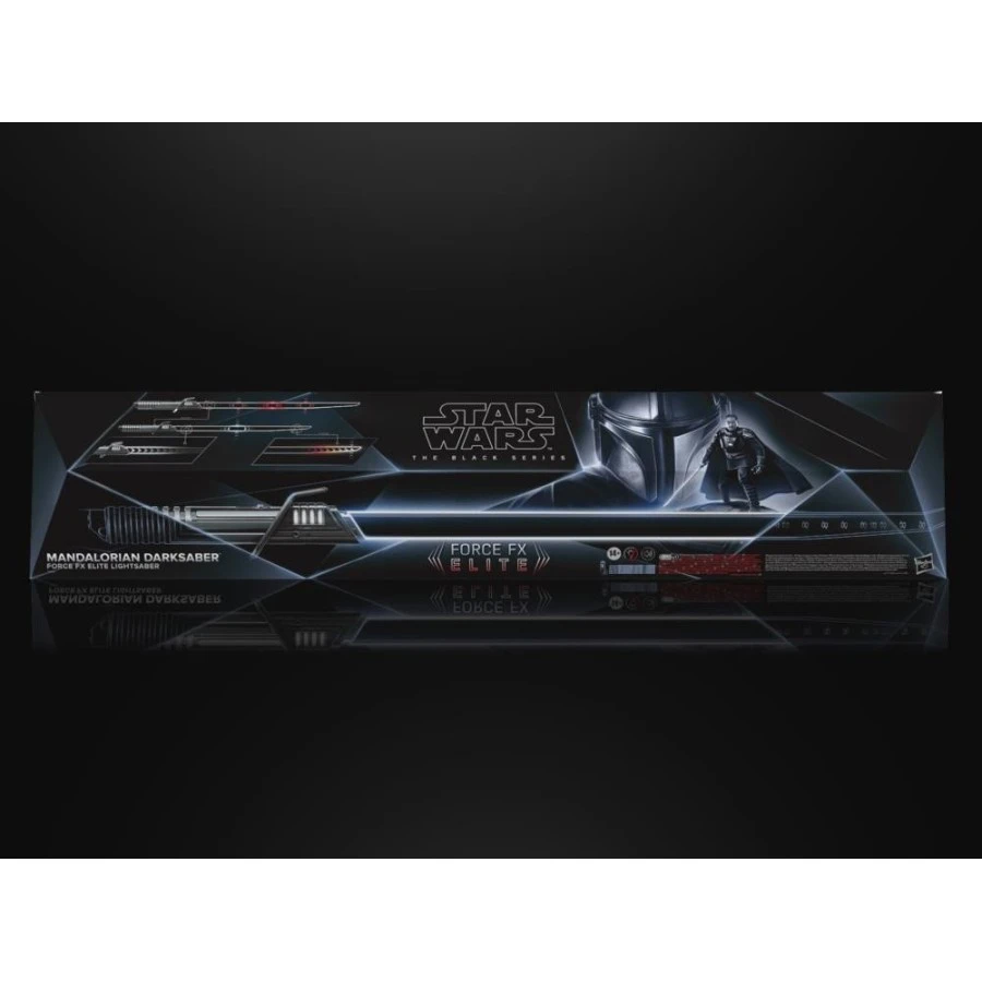 Hasbro Star Wars The Black Series Replica 1/1 Force FX Elite Lightsaber Mandalorian Darksaber 6 Hasbro Star Wars The Black Series Replica 1/1 Force FX Elite Lightsaber Mandalorian Darksaber - Image 6
