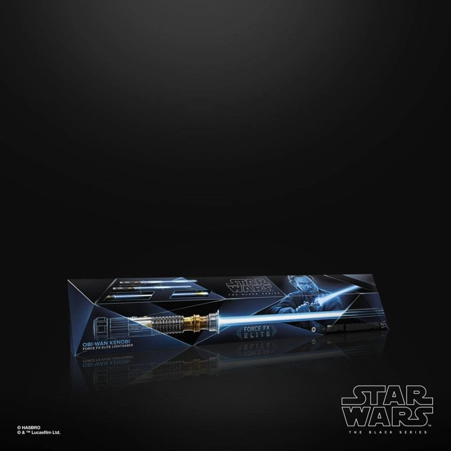 Hasbro Star Wars The Black Series Replica 1/1 Force FX Elite Obi-Wan Kenobi Lightsaber 8 Hasbro Star Wars The Black Series Replica 1/1 Force FX Elite Obi-Wan Kenobi Lightsaber - Image 8