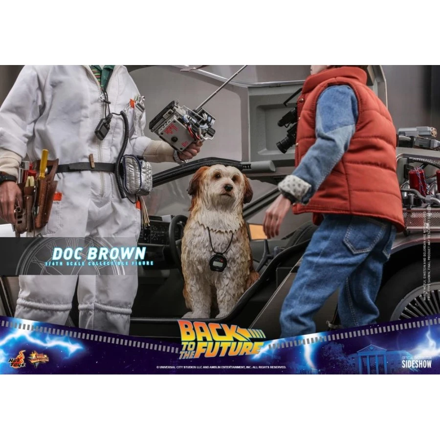 Hot Toys Movie Masterpiece Back To The Future Doc Brown 1/6 Scale Collectible Figure 14 Hot Toys Movie Masterpiece Back To The Future Doc Brown 1/6 Scale Collectible Figure - Image 14