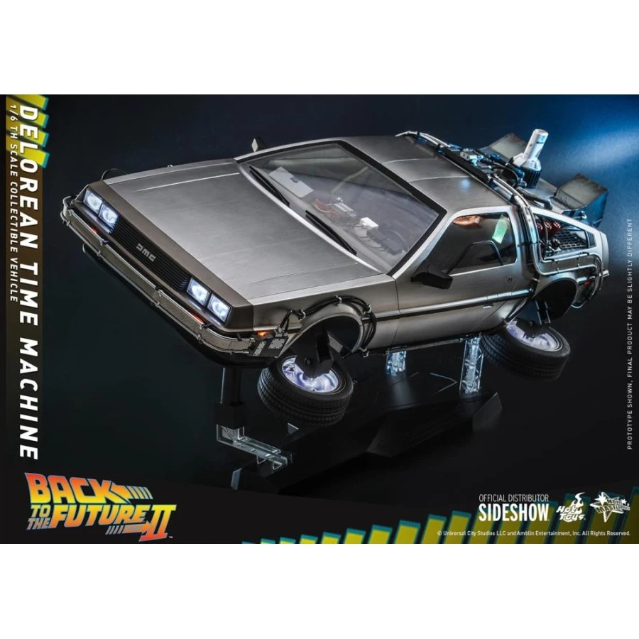 Hot Toys Movie Masterpiece Back To The Future Part II Delorean 1/6 Scale Collectible Figure 11 Hot Toys Movie Masterpiece Back To The Future Part II Delorean 1/6 Scale Collectible Figure - Image 11