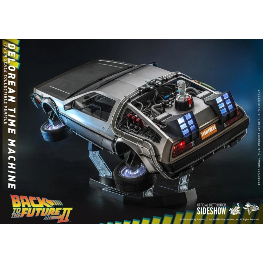 Hot Toys Movie Masterpiece Back To The Future Part II Delorean 1/6 Scale Collectible Figure 13 Hot Toys Movie Masterpiece Back To The Future Part II Delorean 1/6 Scale Collectible Figure - Image 13