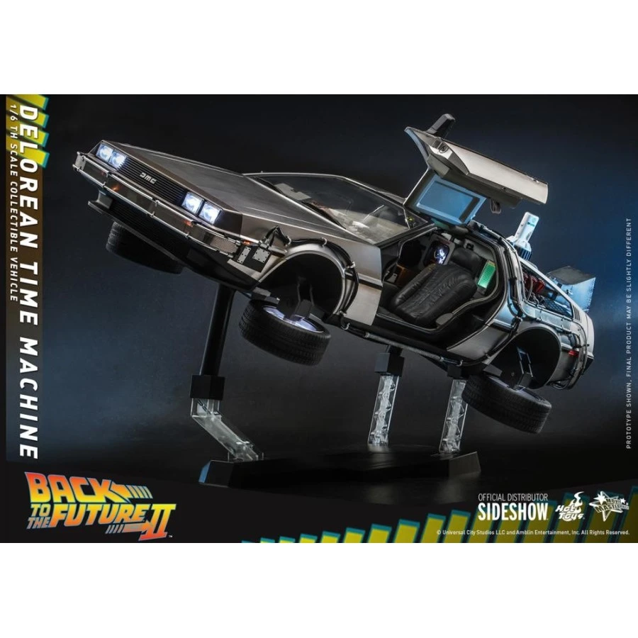 Hot Toys Movie Masterpiece Back To The Future Part II Delorean 1/6 Scale Collectible Figure 17 Hot Toys Movie Masterpiece Back To The Future Part II Delorean 1/6 Scale Collectible Figure - Image 17