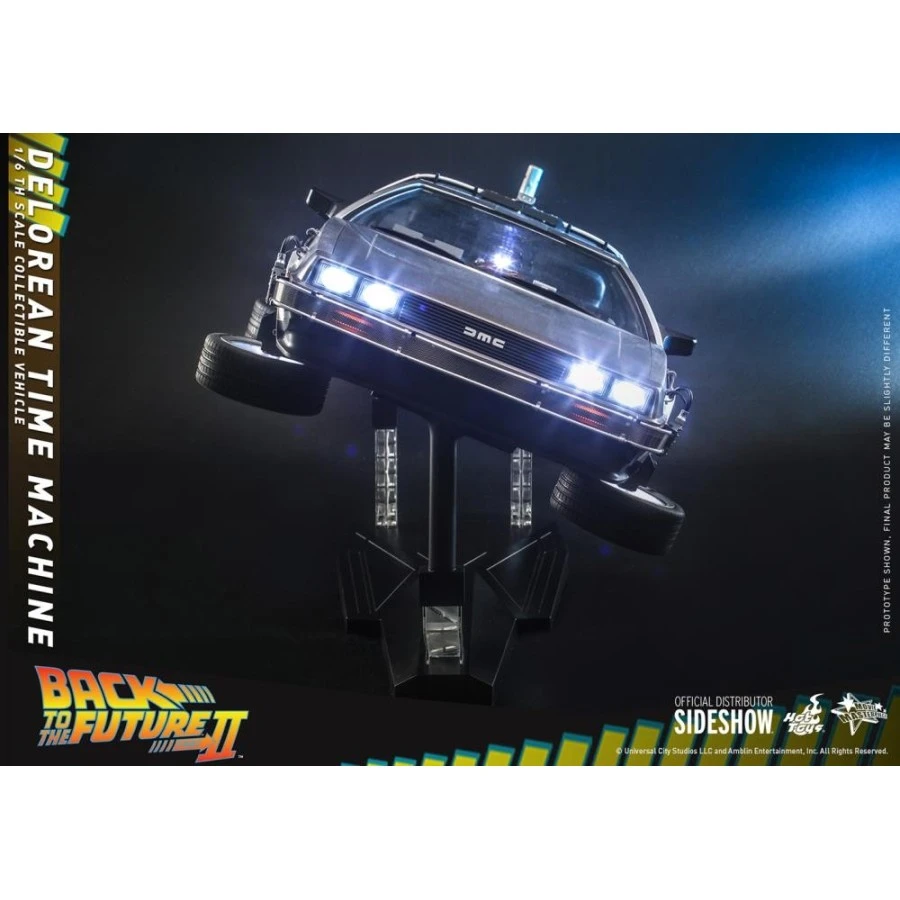 Hot Toys Movie Masterpiece Back To The Future Part II Delorean 1/6 Scale Collectible Figure 19 Hot Toys Movie Masterpiece Back To The Future Part II Delorean 1/6 Scale Collectible Figure - Image 19