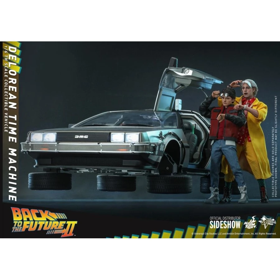 Hot Toys Movie Masterpiece Back To The Future Part II Delorean 1/6 Scale Collectible Figure 20 Hot Toys Movie Masterpiece Back To The Future Part II Delorean 1/6 Scale Collectible Figure - Image 20