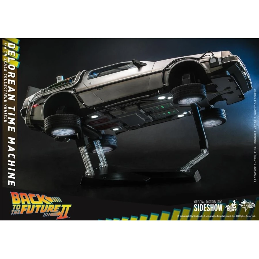 Hot Toys Movie Masterpiece Back To The Future Part II Delorean 1/6 Scale Collectible Figure 7 Hot Toys Movie Masterpiece Back To The Future Part II Delorean 1/6 Scale Collectible Figure - Image 7