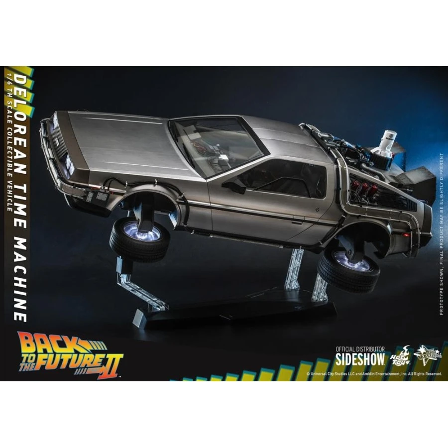 Hot Toys Movie Masterpiece Back To The Future Part II Delorean 1/6 Scale Collectible Figure 9 Hot Toys Movie Masterpiece Back To The Future Part II Delorean 1/6 Scale Collectible Figure - Image 9