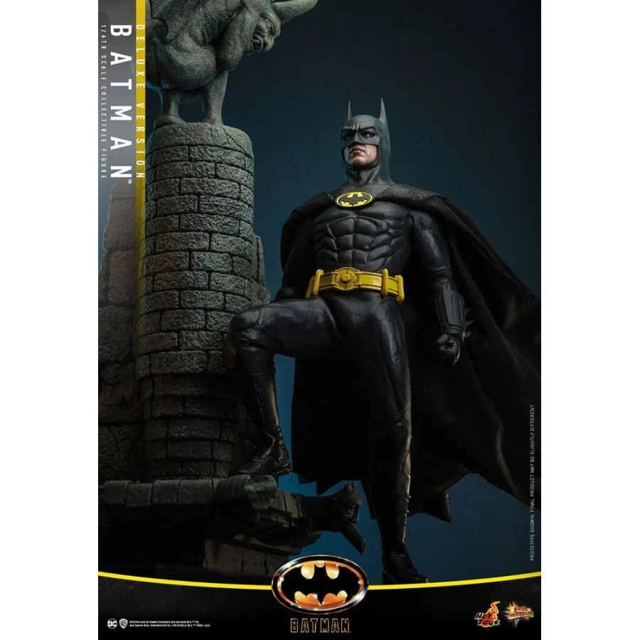 Hot Toys Movie Masterpiece Batman 1989 1/6 Scale Collectible Figure Deluxe Version 4 Hot Toys Movie Masterpiece Batman 1989 1/6 Scale Collectible Figure Deluxe Version - Image 4