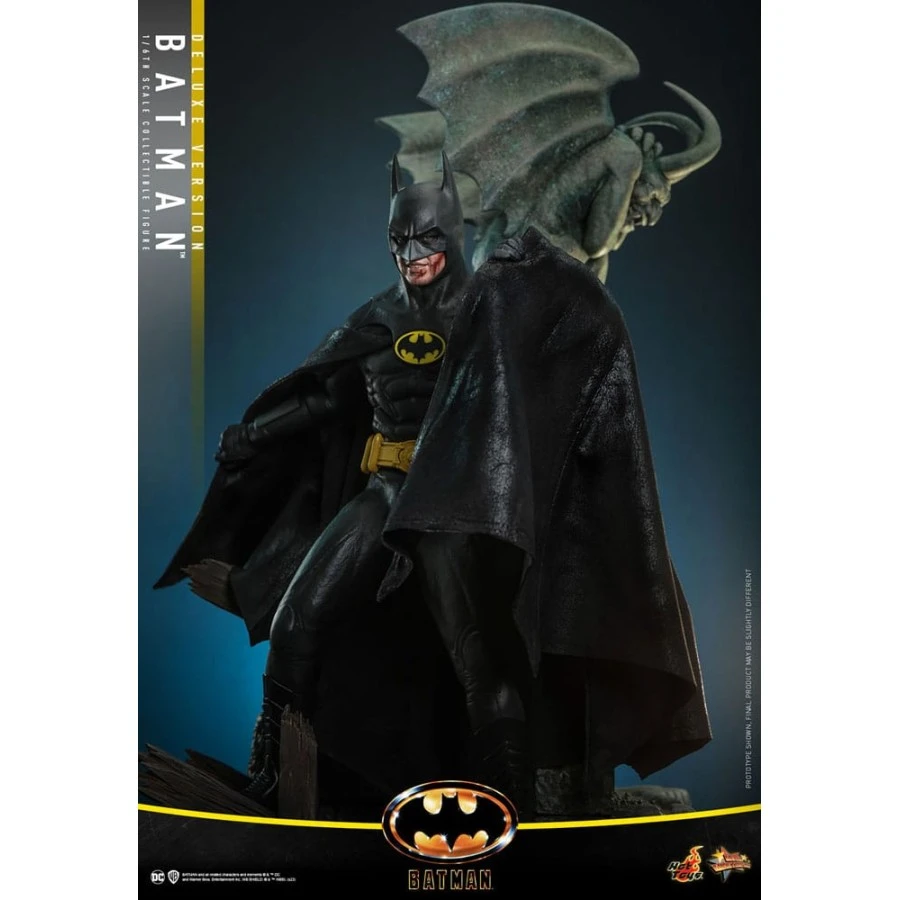 Hot Toys Movie Masterpiece Batman 1989 1/6 Scale Collectible Figure Deluxe Version 5 Hot Toys Movie Masterpiece Batman 1989 1/6 Scale Collectible Figure Deluxe Version - Image 5