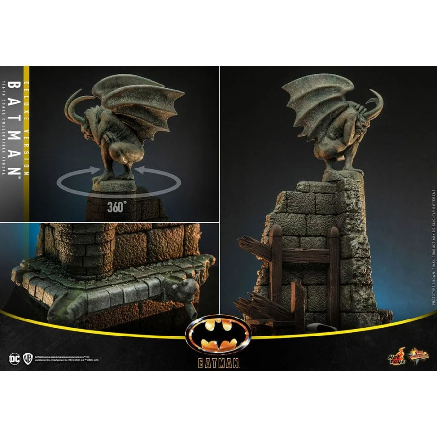 Hot Toys Movie Masterpiece Batman 1989 1/6 Scale Collectible Figure Deluxe Version 6 Hot Toys Movie Masterpiece Batman 1989 1/6 Scale Collectible Figure Deluxe Version - Image 6