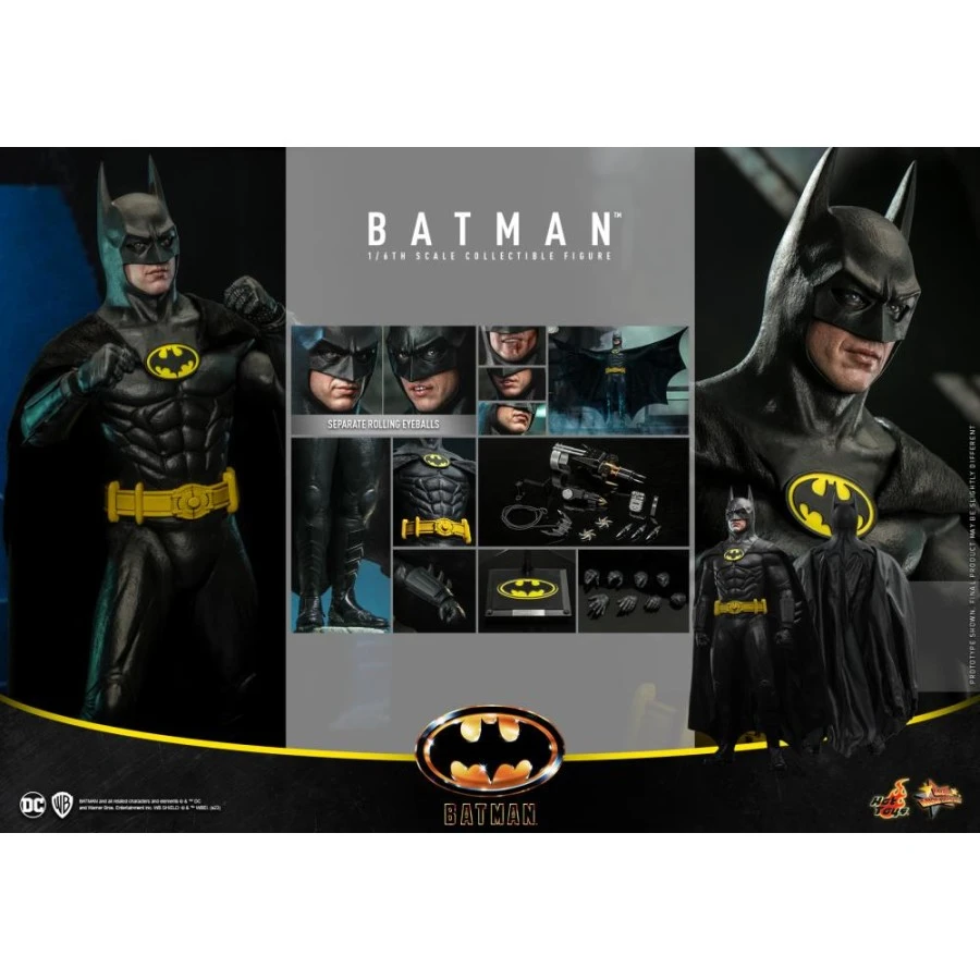 Hot Toys Movie Masterpiece Batman 1989 1/6 Scale Collectible Figure 1 Hot Toys Movie Masterpiece Batman 1989 1/6 Scale Collectible Figure