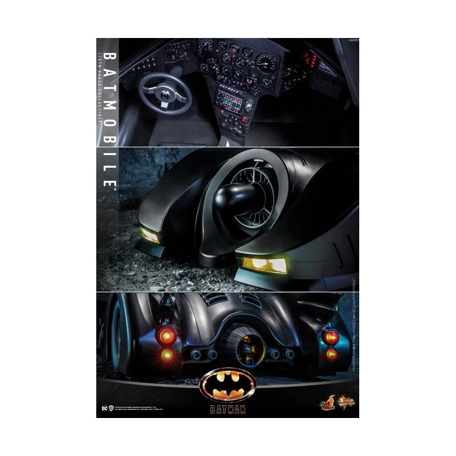 Hot Toys Movie Masterpiece Batman 1989 Batmobile 1/6 Scale Collectible Vehicle 8 Hot Toys Movie Masterpiece Batman 1989 Batmobile 1/6 Scale Collectible Vehicle - Image 8