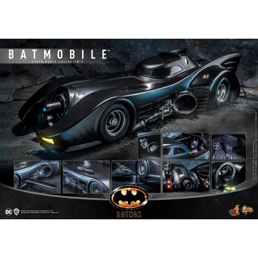 Hot Toys Movie Masterpiece Batman 1989 Batmobile 1/6 Scale Collectible Vehicle 1 Hot Toys Movie Masterpiece Batman 1989 Batmobile 1/6 Scale Collectible Vehicle