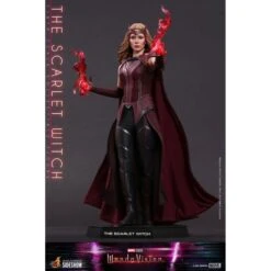 Hot Toys Television Masterpiece Marvel WandaVision Scarlet Witch 1/6 Collectible Figure -Japan World Negozio hot toys television masterpiece marvel wandavision scarlet witch 16 collectible figure 10