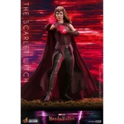 Hot Toys Television Masterpiece Marvel WandaVision Scarlet Witch 1/6 Collectible Figure -Japan World Negozio hot toys television masterpiece marvel wandavision scarlet witch 16 collectible figure 12