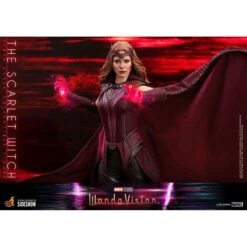 Hot Toys Television Masterpiece Marvel WandaVision Scarlet Witch 1/6 Collectible Figure -Japan World Negozio hot toys television masterpiece marvel wandavision scarlet witch 16 collectible figure 16