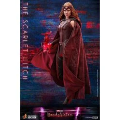 Hot Toys Television Masterpiece Marvel WandaVision Scarlet Witch 1/6 Collectible Figure -Japan World Negozio hot toys television masterpiece marvel wandavision scarlet witch 16 collectible figure 2