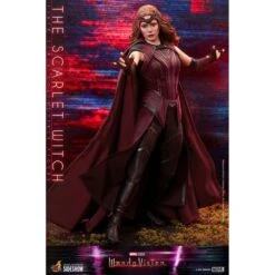 Hot Toys Television Masterpiece Marvel WandaVision Scarlet Witch 1/6 Collectible Figure -Japan World Negozio hot toys television masterpiece marvel wandavision scarlet witch 16 collectible figure 3
