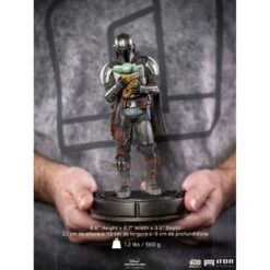 Iron Studio BDS Art 1/10 Scale Star Wars The Mandalorian With Grogu -Japan World Negozio iron studio bds art 110 scale star wars the mandalorian with grogu 14