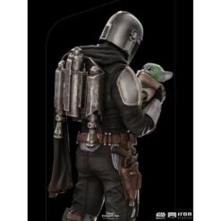 Iron Studio BDS Art 1/10 Scale Star Wars The Mandalorian With Grogu -Japan World Negozio iron studio bds art 110 scale star wars the mandalorian with grogu 8
